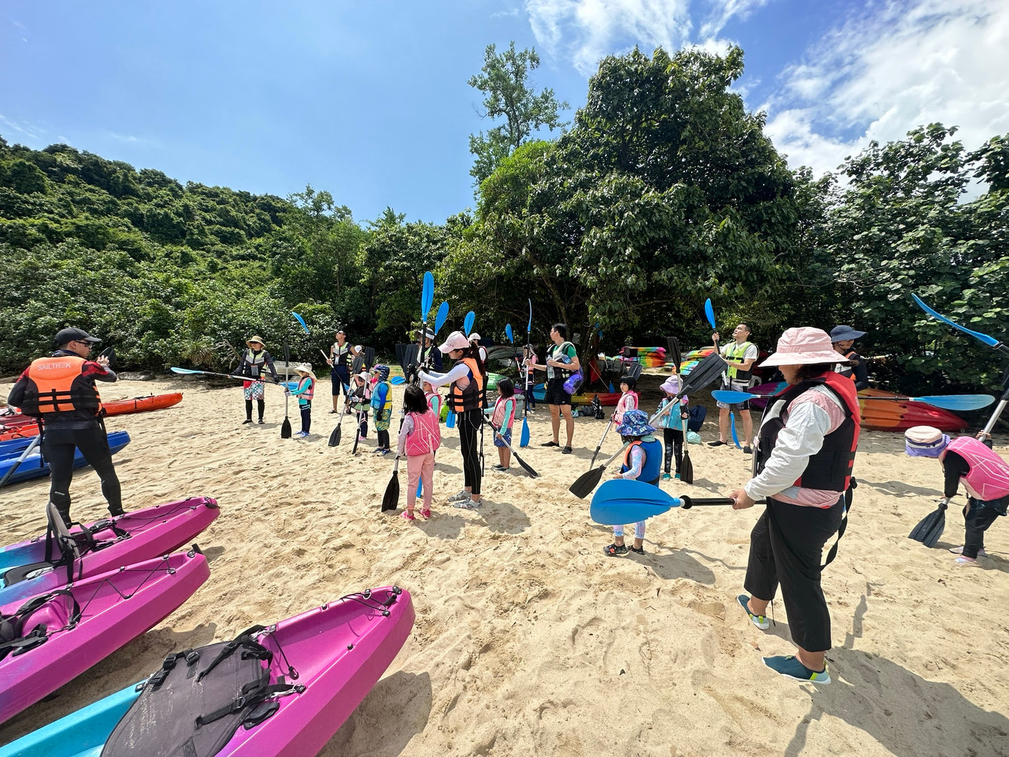 海岸公園海下灣獨木舟浮潛