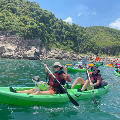 綠蛋島獨木舟浮潛