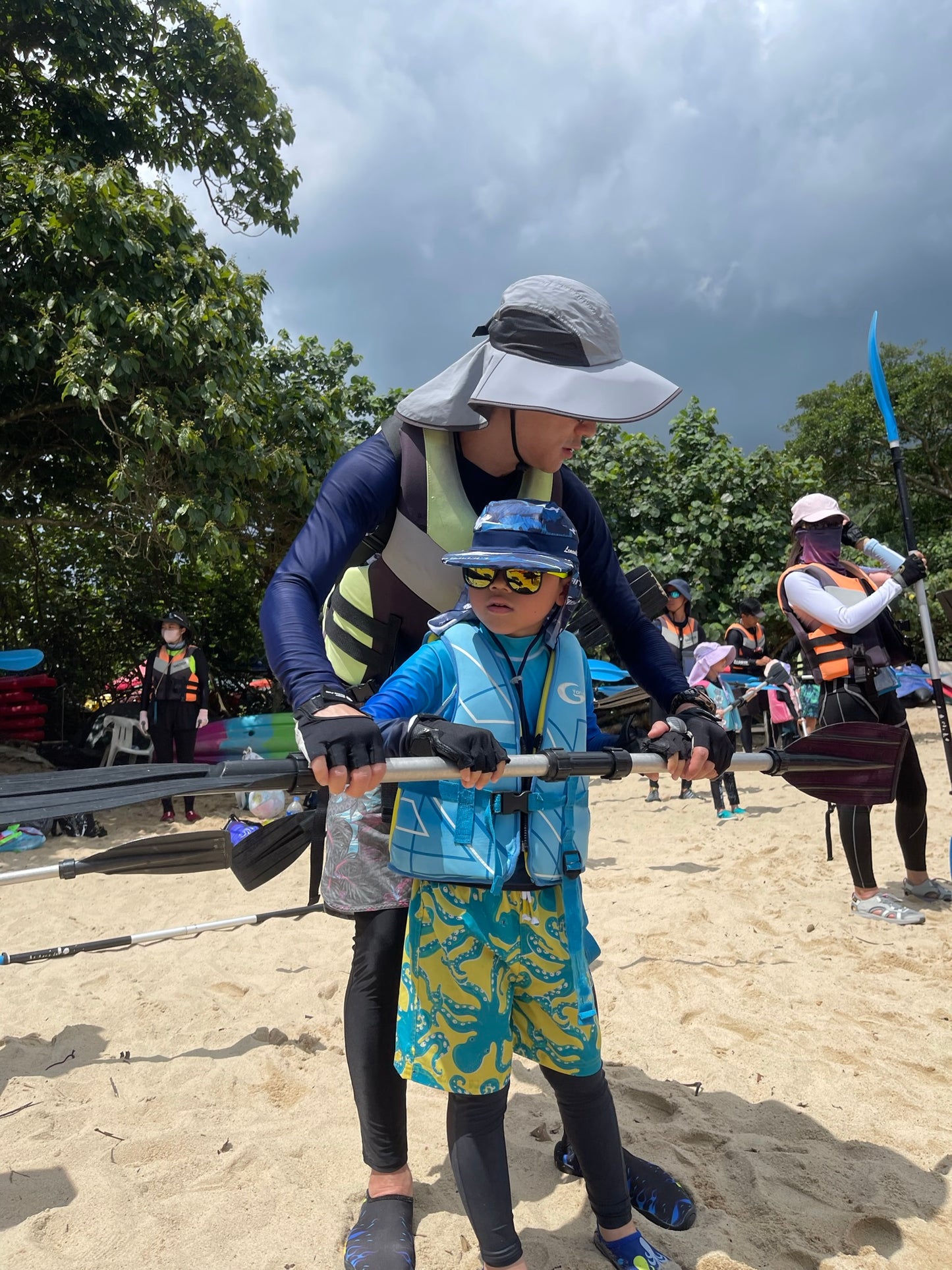 海岸公園海下灣獨木舟浮潛