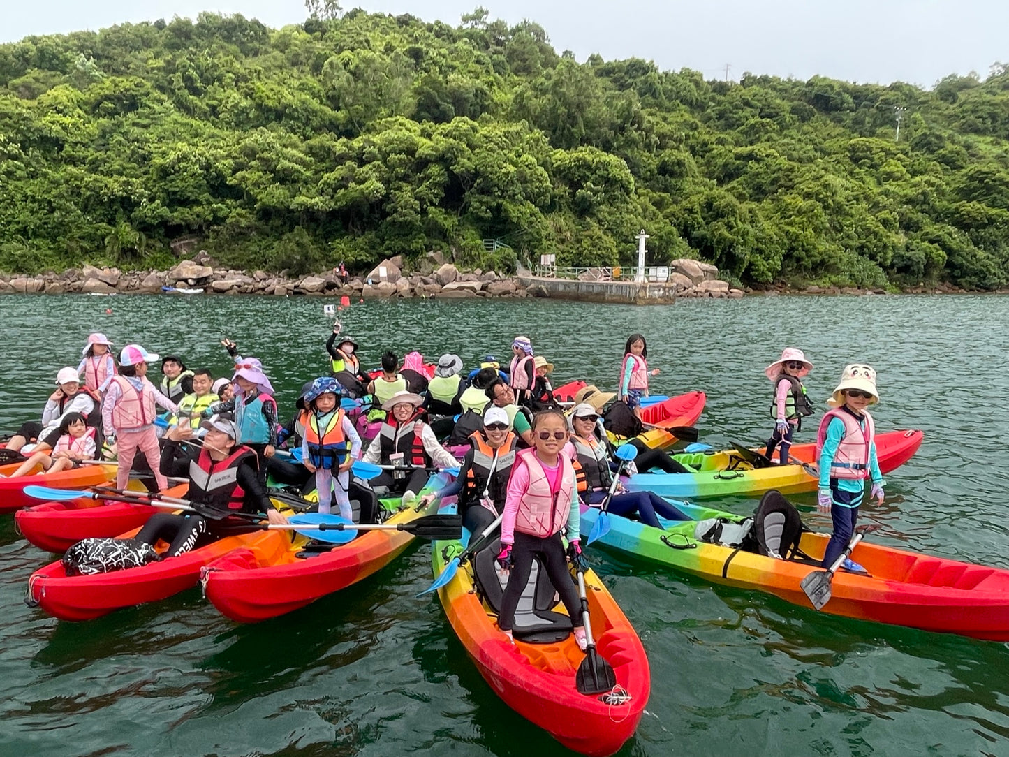 海岸公園海下灣獨木舟浮潛