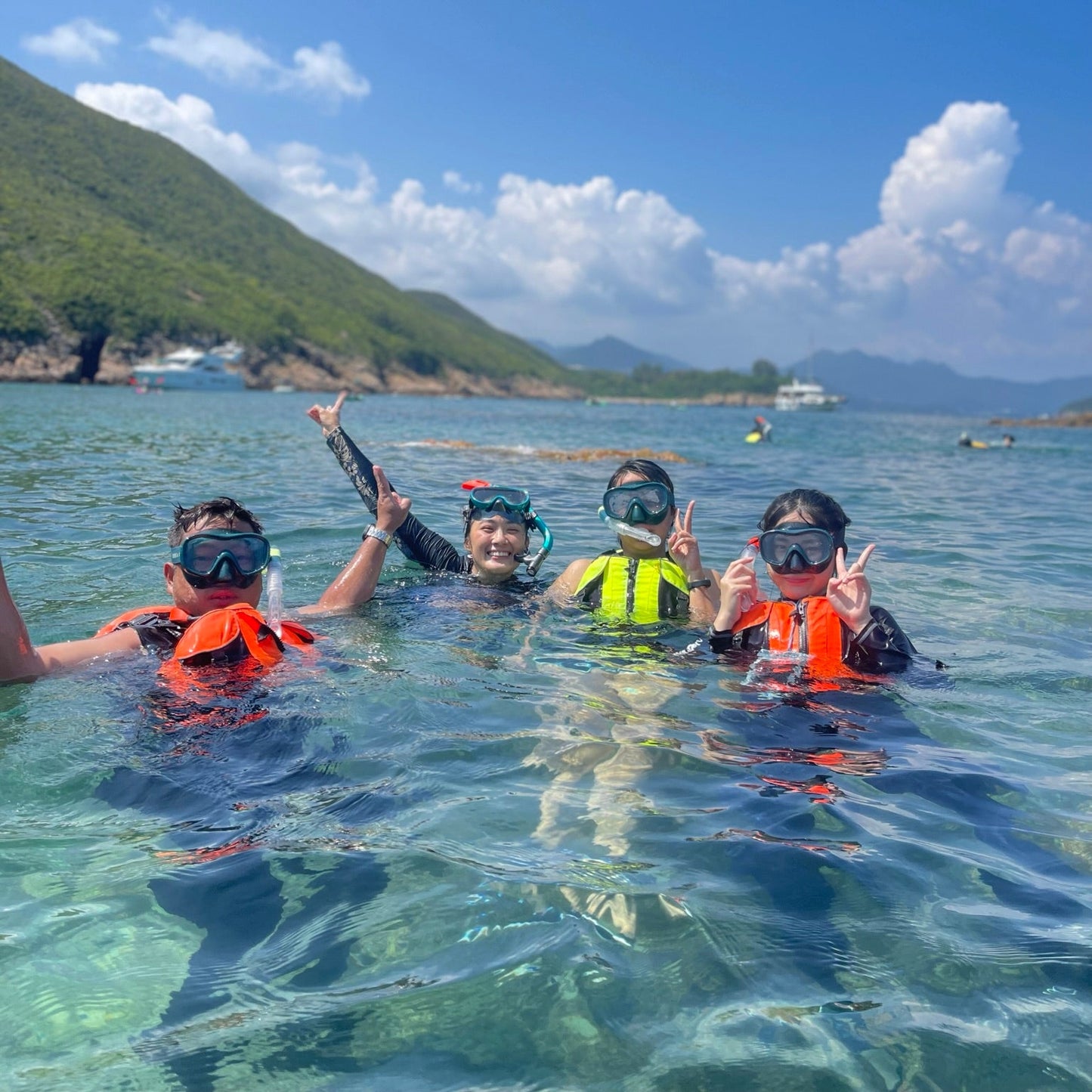 綠蛋島獨木舟浮潛