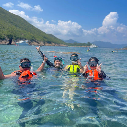 綠蛋島獨木舟浮潛