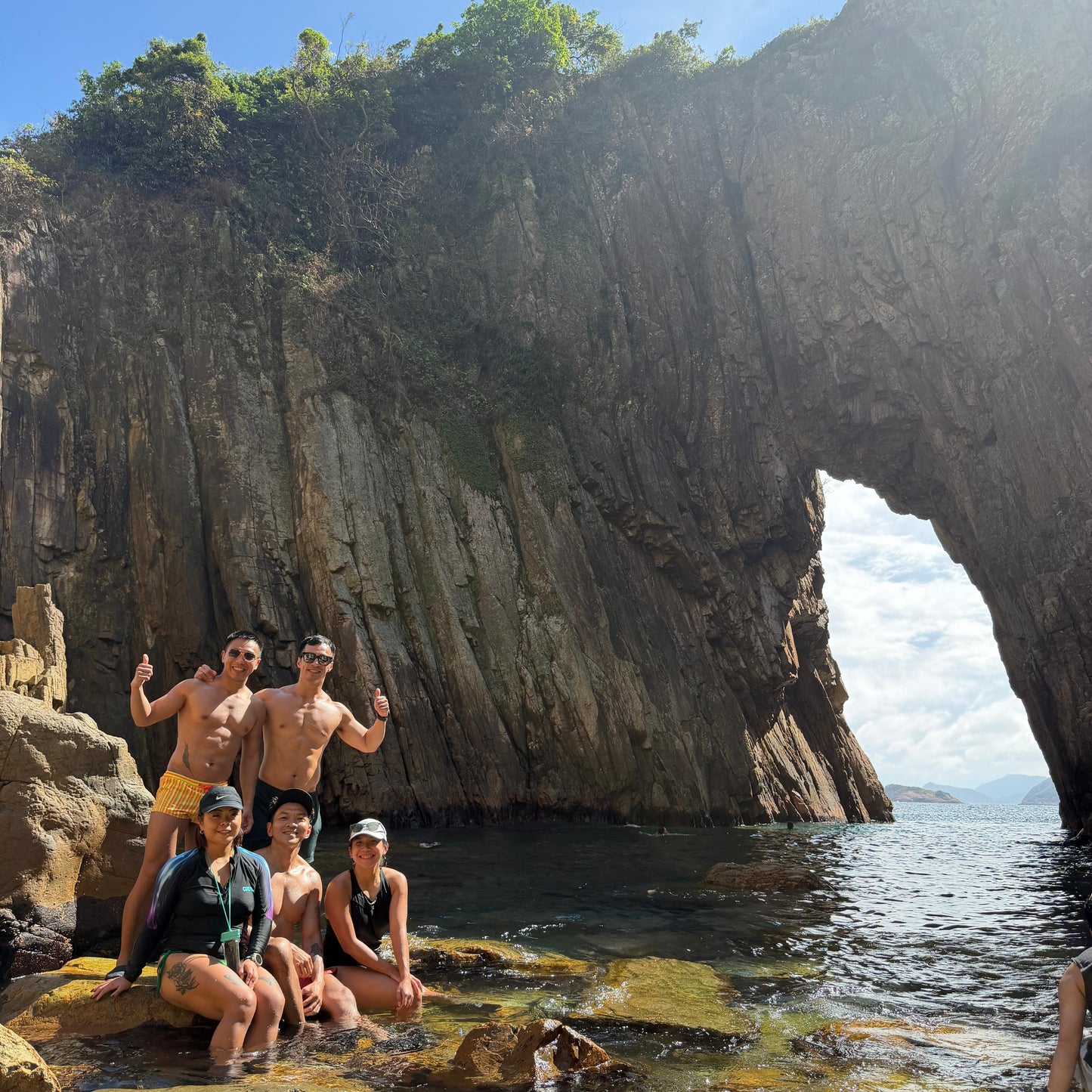 旅程獨木舟穿洞之旅(吊鐘洲)