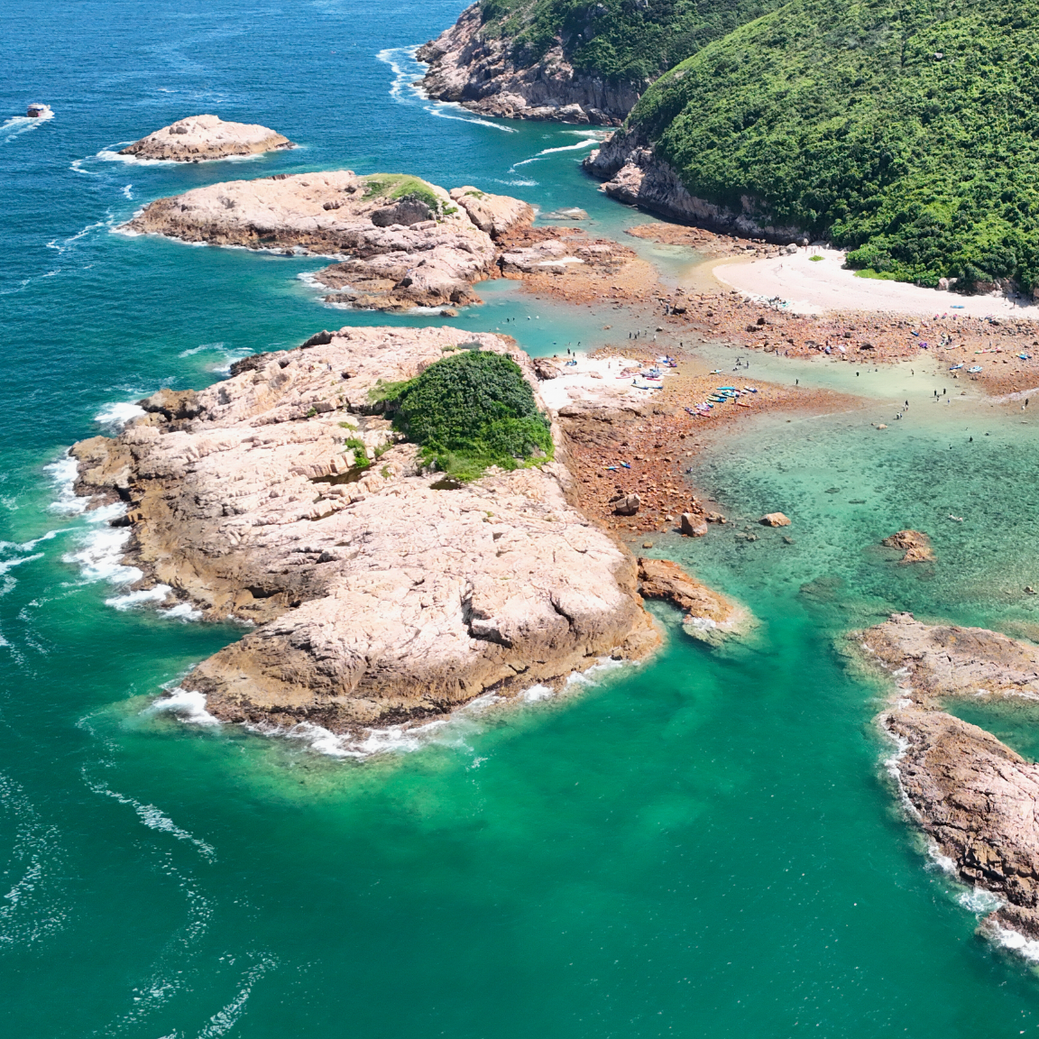 綠蛋島獨木舟浮潛