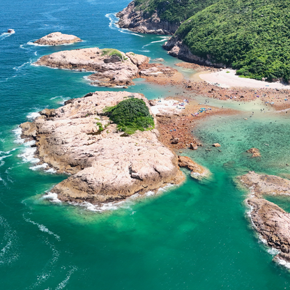 綠蛋島獨木舟浮潛